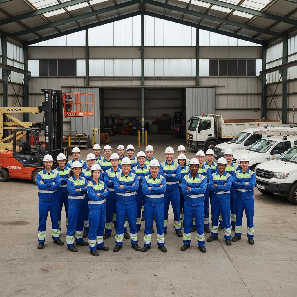 Équipe de techniciens BZH Qualité en intervention